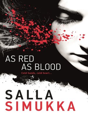 cover image of As Red As Blood